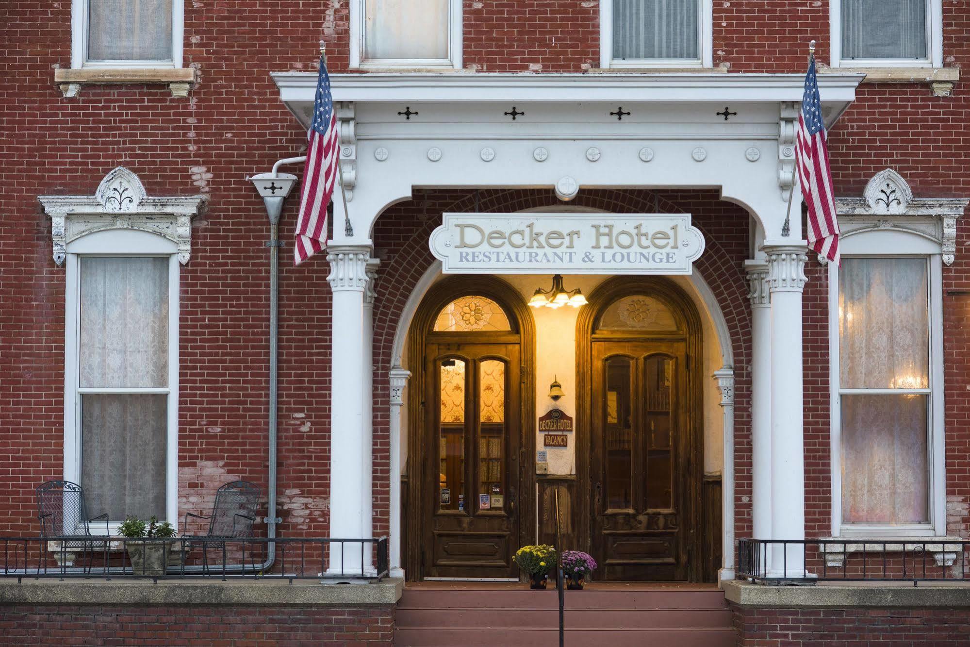 Decker Hotel & Bar Maquoketa Exterior foto